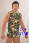 Camo Sleeveless Mens Shirt - BLOWOUT SALE!