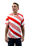 Candy Cane Holiday T-Shirt Unisex - BLOWOUT SALE!