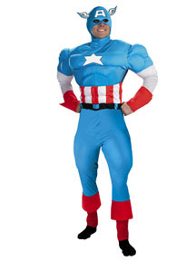 Captain America Deluxe Teen Costume