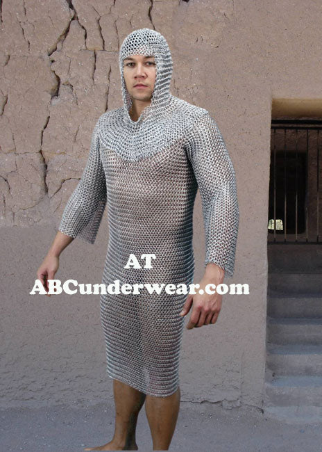 Chain mail Shirt and Headpiece