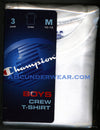 Champion Boys Crew T-Shirt Medium 3 Pack - Closeout-ABCunderwear.com-ABC Underwear
