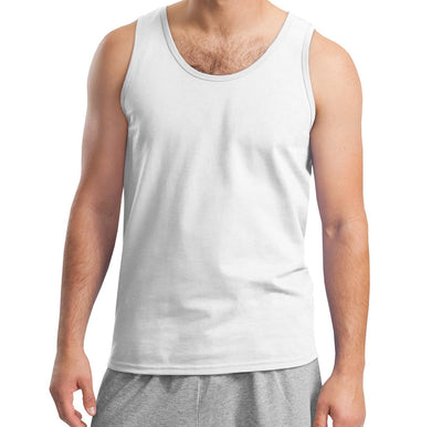 Clean Men's Sexy Graphic Back-Print Tank Top-TooLoud-ABC Underwear