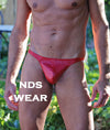 Clearance Sale: Apollo's Men's Faux Leather Thong-NDS Wear-ABC Underwear