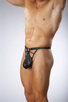 Clearance Sale: Aviator Studded Thong in Small-Medium Size-Male Power-ABC Underwear