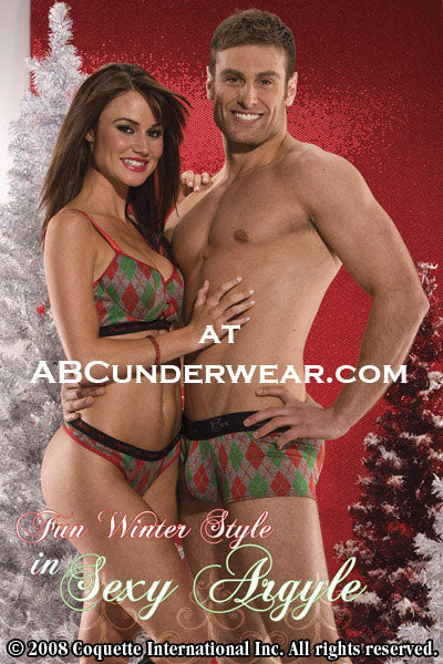 Clearance Sale: Coquette Women's Argyle Bra-Coquette-ABC Underwear