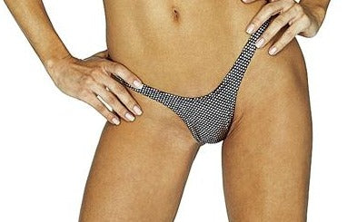 Clearance Sale: Elegant Women's Foil Dot Bikini 2 Pc Set-Male Power-ABC Underwear