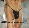 Clearance Sale: Exquisite Men's Studded Posing Strap-Male Power-ABC Underwear