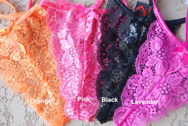 Clearance Sale: Exquisite Raschel Lace G-String