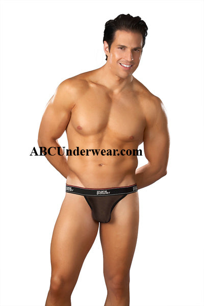 Clearance Sale: Male Power Sheer Mesh Micro Thong