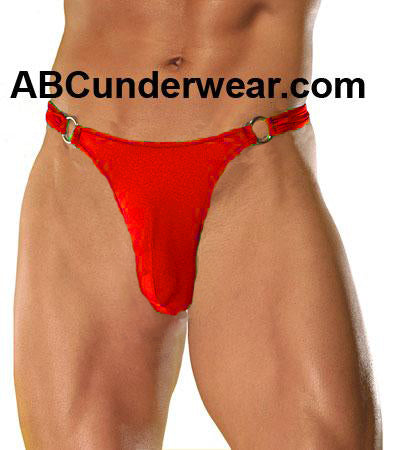 Clearance Sale: Premium Men's Bong Thong with Rings-Male Power-ABC Underwear