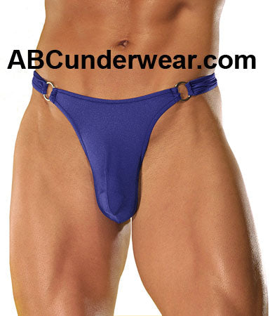 Clearance Sale: Premium Men's Bong Thong with Rings-Male Power-ABC Underwear