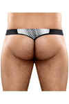 Clearance Sale: Premium Men's Microfiber Geometric Dot Thong Underwear-Male Power-ABC Underwear
