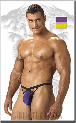 Clearance Sale: Premium Men's Slinky Stealth Thong-California Muscle-ABC Underwear