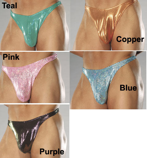 Clearance Sale: Stylish Men's Hologram Thong