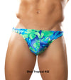 Clearance Sale: Stylish Men's Thong Swimsuit Prints-Male Power-ABC Underwear