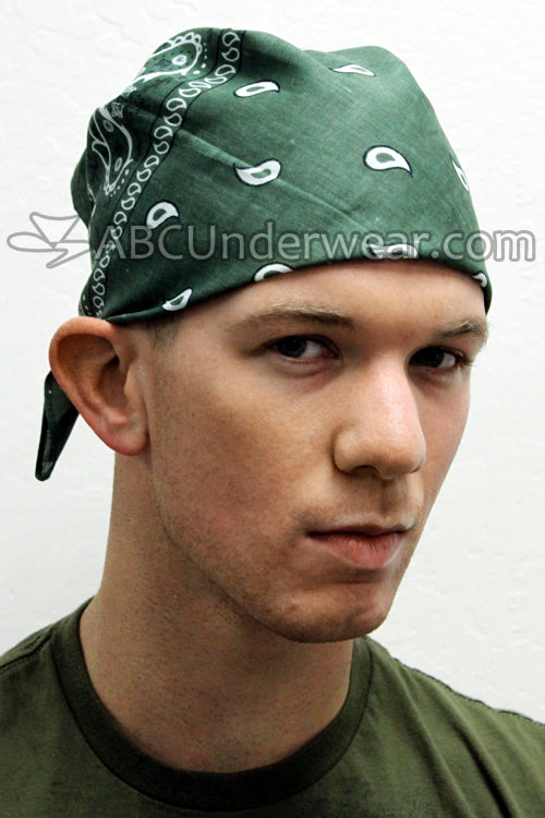 Colored Bandana for Head or Face