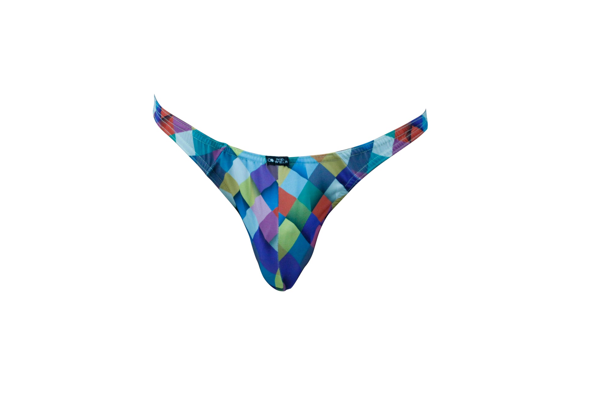 NEW NDS Wear Diamond Pattern Mens Thong - Unleash Your Inner Artist - ABC  Underwear