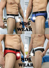 Contrast Net Pouch Brief for Men - BLOWOUT SALE!