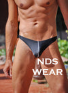 Contrasting Men's Thong Underwear Swimsuit for the Modern Gentleman-NDS Wear-ABC Underwear
