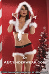 Coquette Christmas Jacket and Short Set-Coquette-ABC Underwear