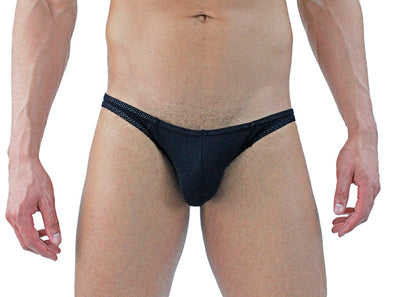 Cotton Mesh Bikini Brief Underwear for Men-LOBBO-ABC Underwear