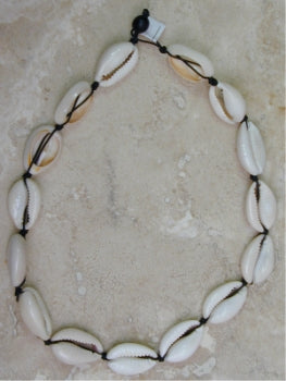 Cowrie Shell Choker