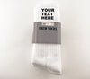 Custom Personalized Image and Text Crew Socks Size 10-13-ABCunderwear.com-ABC Underwear