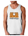 Cute Squirrels - I'm Nuts About You Loose Tank Top-TooLoud-ABC Underwear