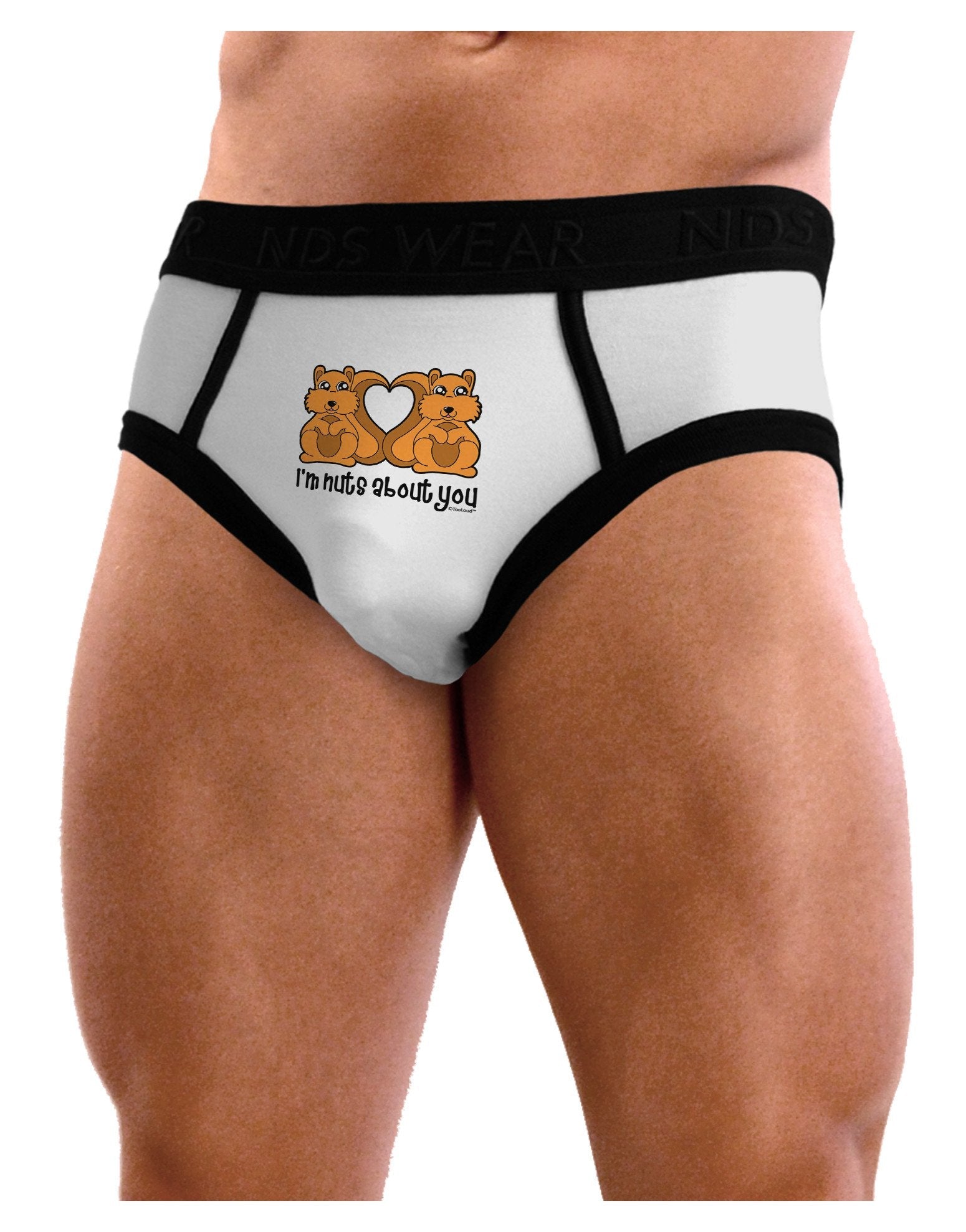 Contains Nuts Men's Squirrel Boxer Shorts 