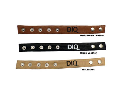 DIQ Adjustable Leather Bracelet, C-Ring for Men - BLOWOUT SALE