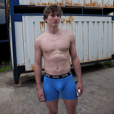 DIQ Sport Mesh Boxer Brief Fly Front Underwear for Men - 2 Pack-DIQ-ABC Underwear
