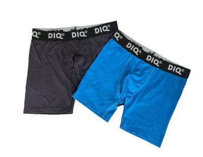 DIQ Sport Mesh Boxer Brief Fly Front Underwear for Men - 2 Pack-DIQ-ABC Underwear