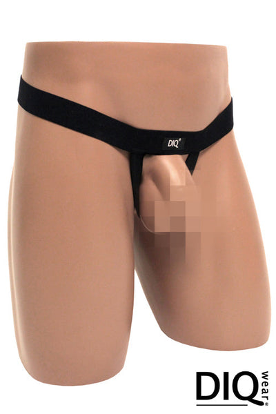 DIQ® Booster - Package Enhancing Strap Mens- Black - Clearance-DIQ Wear-ABC Underwear
