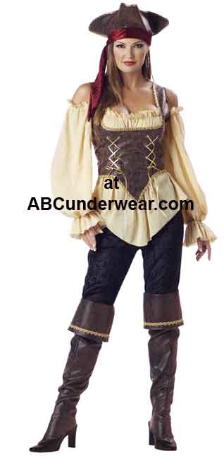 Deluxe Rustic Pirate Lady-ABC Underwear-ABC Underwear