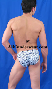 Dice Bikini Swimsuit-Male Power-ABC Underwear