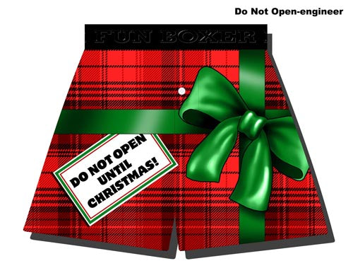 Do Not Open Boxer Short - Small