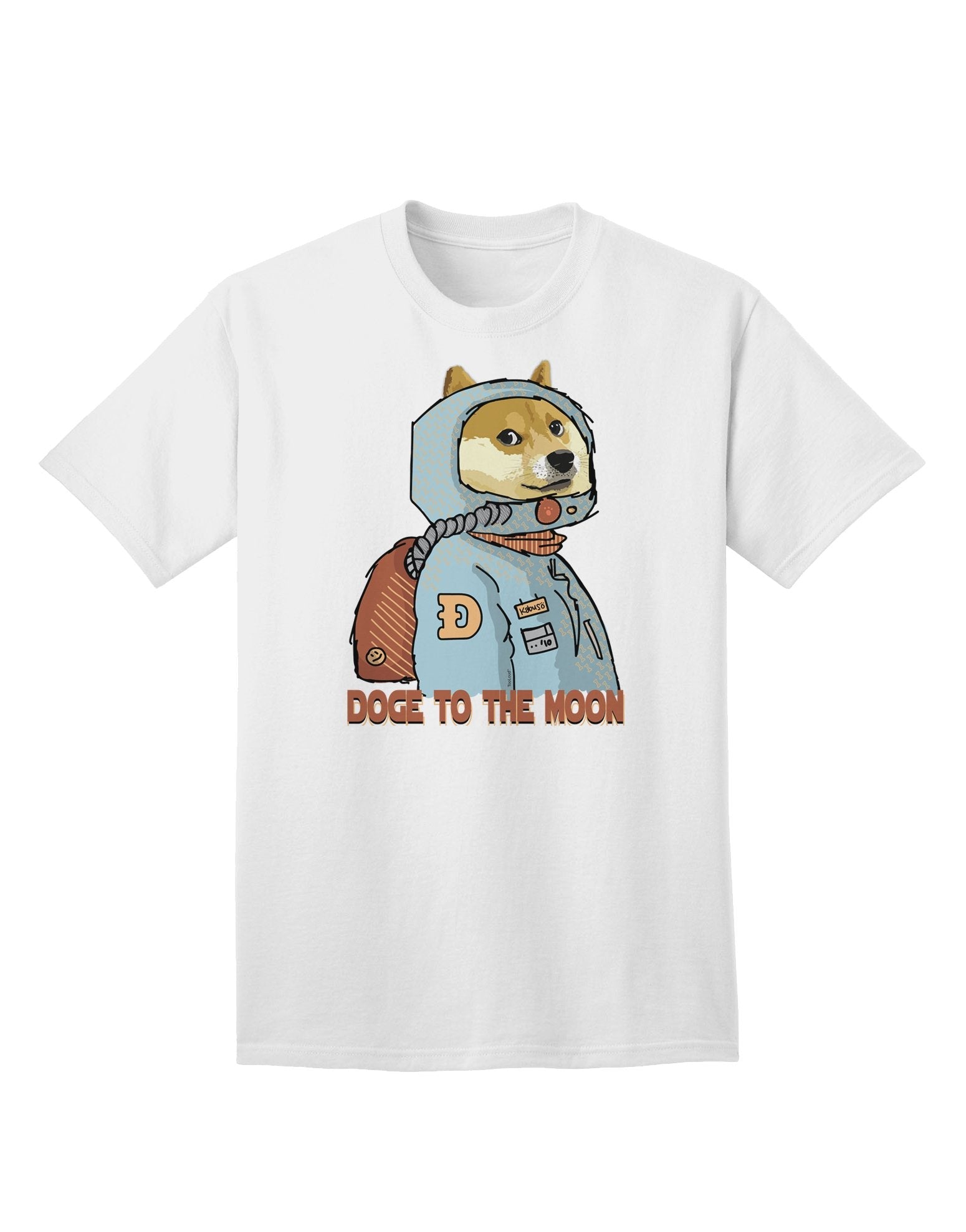 Doge to the Moon UNISEX Adult T-Shirt