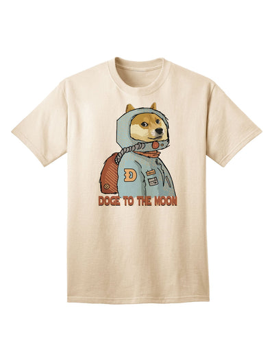 Doge to the Moon UNISEX Adult T-Shirt-TooLoud-ABC Underwear