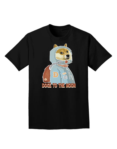 Doge to the Moon UNISEX Adult T-Shirt-TooLoud-ABC Underwear
