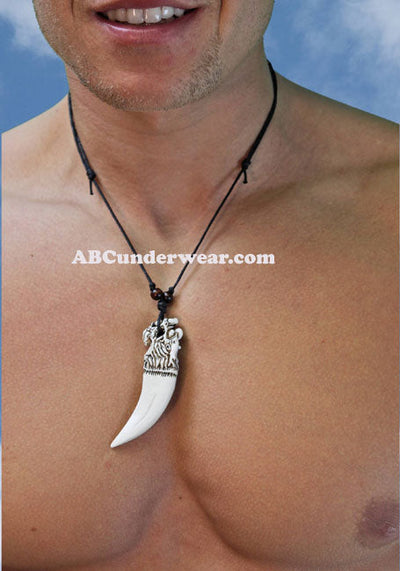 Dragon Head Tooth Necklace-DriftStone Pueblo-ABC Underwear