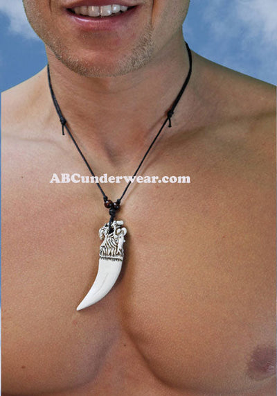 Dragon Head Tooth Necklace - Blowout Deals