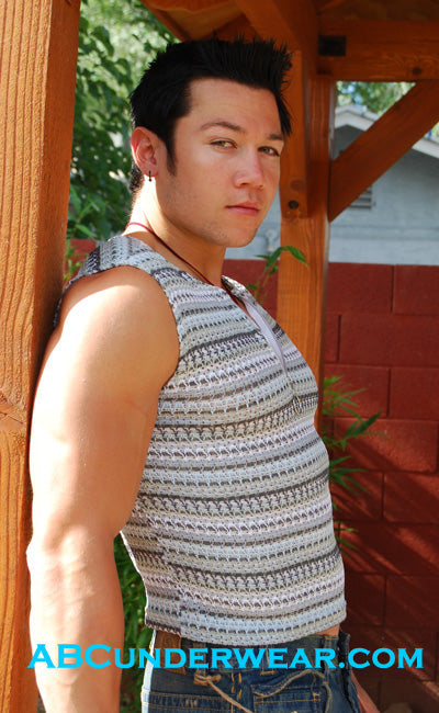 ELEE Crocheted Tank with Zippered front Clearance-ELEE-ABC Underwear