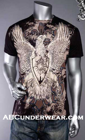 Eagle Print Designer T-Shirt