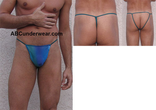 Elegant Blue Gradient G-String for Women