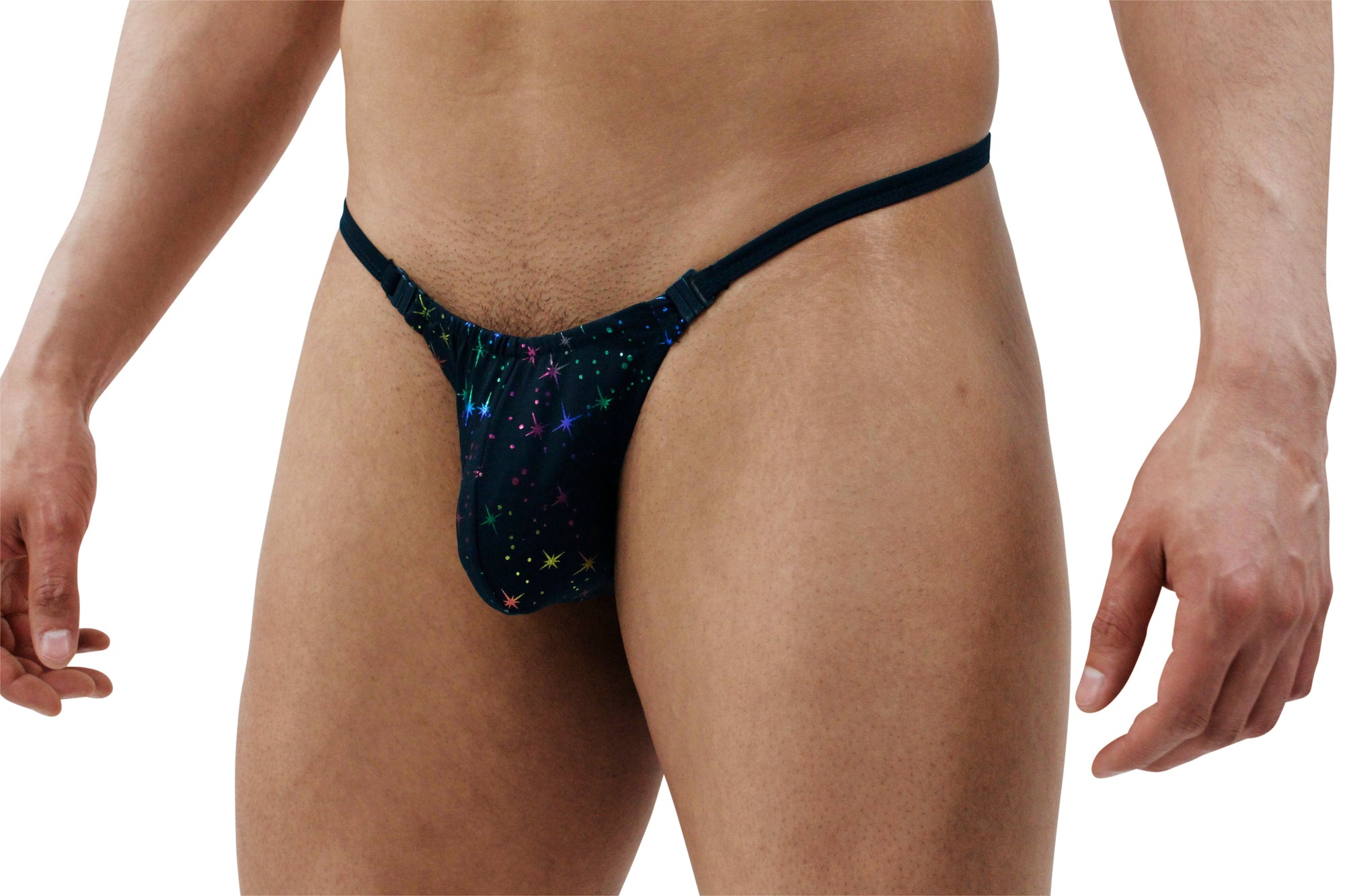 Elegant Evening Men's Thong with Convenient Clip