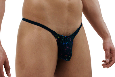Elegant Evening Men's Thong with Convenient Clip-NDS Wear-ABC Underwear