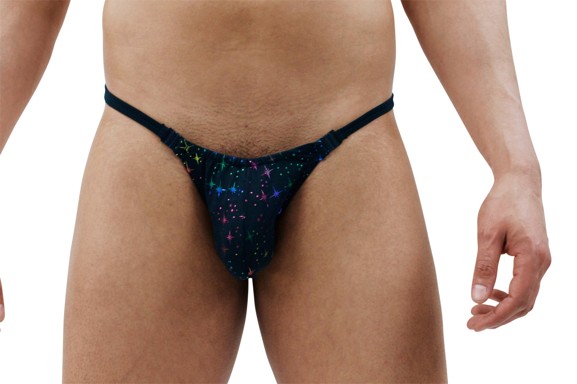 Elegant Evening Men's Thong with Convenient Clip