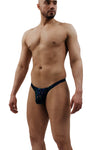 Elegant Evening Men's Thong with a Touch of Sparkle-NDS Wear-ABC Underwear