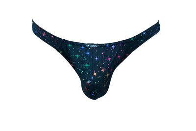 Elegant Evening Men's Thong with a Touch of Sparkle-NDS Wear-ABC Underwear