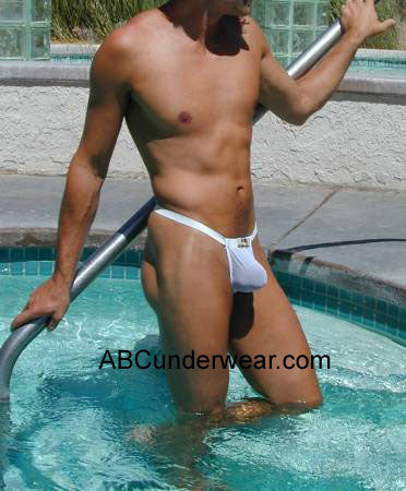 Elegant Sheer Backless Pouch - Limited Stock Clearance